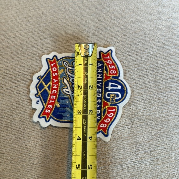 Los Angeles Dodgers 40th Anniversary Official MLB Game Patch - Picture 4 of 4